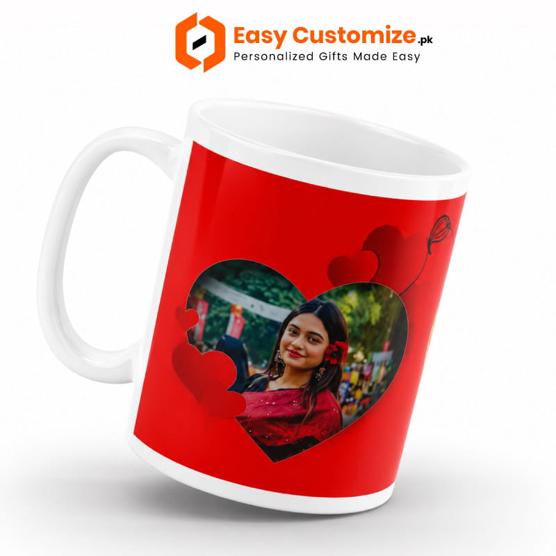 Customized happy birthday photo mug online Pakistan