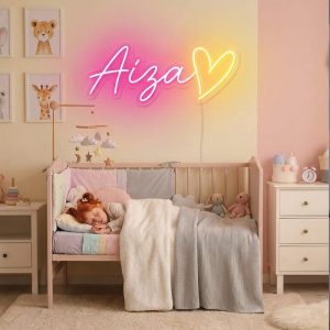 Customized Name LED Neon Sign Wall Light Pakistan