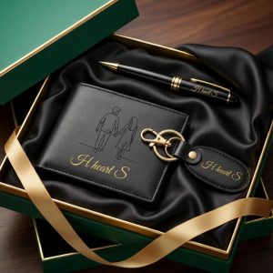 Personalized Name and Date Engraved Wallet for Men Karachi