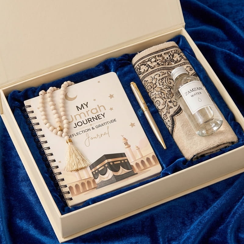 Customized Umrah Memory Journal travel planner and notebook